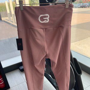 NWT Mauve Ribbed Cyclebar Leggings